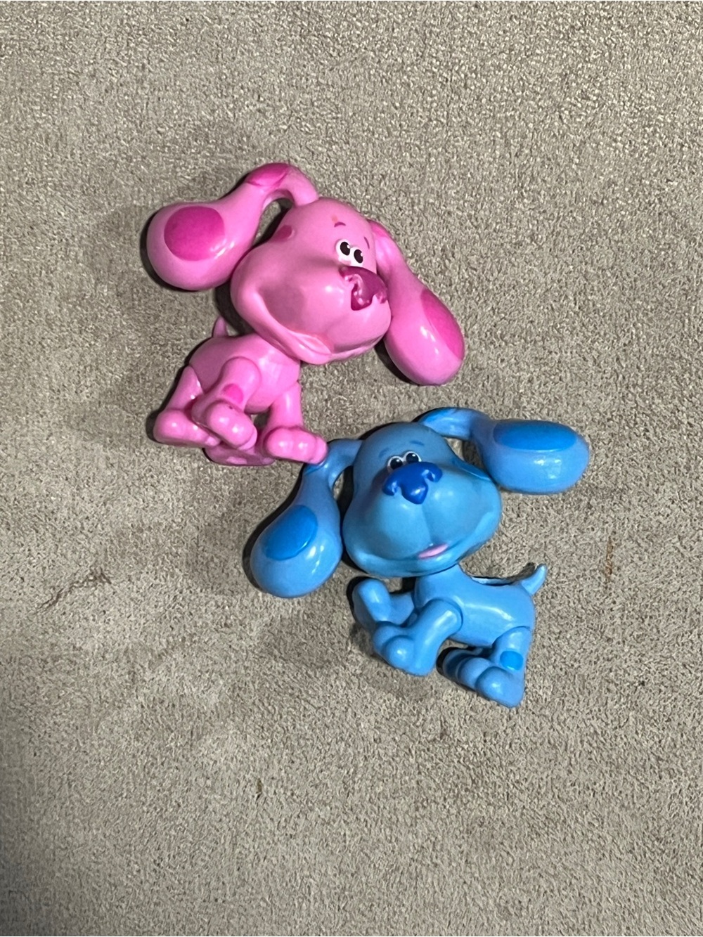 Blues Clues Figures 2019 Just Play Viacom Blue & Magenta Posable 2.5"